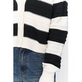 24COLOURS Γυναικεία Ζακέτα Ριγιέ - Μαύρο