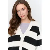 24COLOURS Γυναικεία Ζακέτα Ριγιέ - Μαύρο
