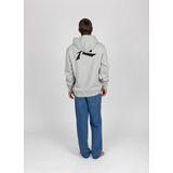RUSTY BASE LINE FLEECE HOOD Ανδρικό Φούτερ - Γκρι