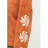 BILLABONG SUN FUN HALF ZIP Γυναικείο Φλις - Καφέ