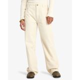 BILLABONG MIDTOWN Γυναικείο Κοτλέ Παντελόνι - Εκρού