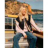 BILLABONG NIGHT LIGHT FAUX SHEARLING Γυναικείο Μπουφάν - Μαύρο