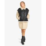 BILLABONG NIGHT LIGHT FAUX SHEARLING Γυναικείο Μπουφάν - Μαύρο