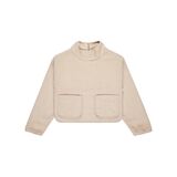 ELEMENT SHEPHERD FUNNEL NECK Γυναικείο Φλις - Μπεζ