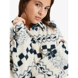 ROXY MORNING CRUSH Γυναικείο Φλις Πουκάμισο - Εκρού