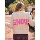 ROXY EXPLORING HEART CREWNECK Γυναικείο Πουλόβερ - Μπεζ