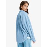 ROXY KICKED BACK WASHED Γυναικείο Κοτλέ Πουκάμισο - Μπλε