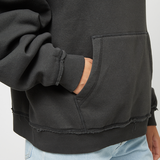 KARL KANI SMALL SIGNATURE WASHED OS Γυναικείο Φούτερ - Μαυρο