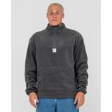 RUSTY CORE DIVISION FLEECE QUARTER ZIP Ανδρικό Φλίς - Ανθρακί