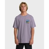 BILLABONG POST CARDS Ανδρικό Κοντομάνικο - Μωβ