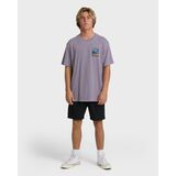 BILLABONG POST CARDS Ανδρικό Κοντομάνικο - Μωβ