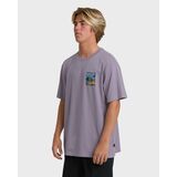 BILLABONG POST CARDS Ανδρικό Κοντομάνικο - Μωβ