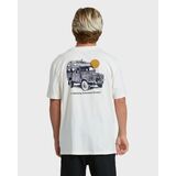 BILLABONG MAKE TRACKS Ανδρικό Κοντομάνικο - Εκρού