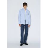 DR DENIM WES Ανδρικό Πουκάμισο - Μπλε Ρίγα