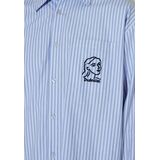 DR DENIM WES Ανδρικό Πουκάμισο - Μπλε Ρίγα