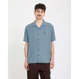 VOLCOM SINGLE STONE Ανδρικό Πουκάμισο  - Πετρόλ