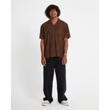 VOLCOM UTOPIAS PRINT Ανδρικό Πουκάμισο - Καφέ