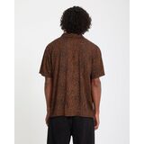 VOLCOM UTOPIAS PRINT Ανδρικό Πουκάμισο - Καφέ