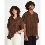VOLCOM UTOPIAS PRINT Ανδρικό Πουκάμισο - Καφέ