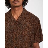 VOLCOM UTOPIAS PRINT Ανδρικό Πουκάμισο - Καφέ