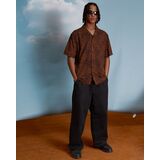 VOLCOM UTOPIAS PRINT Ανδρικό Πουκάμισο - Καφέ