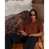 VOLCOM UTOPIAS PRINT Ανδρικό Πουκάμισο - Καφέ