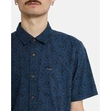 VOLCOM SCALER STONE WOVEN Ανδρικό Πουκάμισο - Σκούρο Μπλε