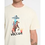 VOLCOM MICKEY MASON 1 Ανδρικό Κοντομάνικο - Εκρού