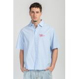 KAOTIKO COFFEE CULTURE Ανδρικό Πουκάμισο - Μπλε/Λευκό Ρίγα