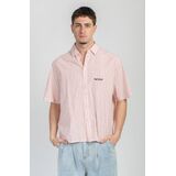 KAOTIKO  LOST POINT Ανδρικό Πουκάμισο -Εκρού/Κόκκινο Ρίγα