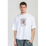 KAOTIKO CROPPED PWS & RELAX Ανδρικό Κοντομάνικο - Λευκό