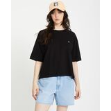 VOLCOM STONE BLANKS UP Γυναικείο Κοντομάνικο - Μαύρο