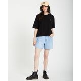 VOLCOM STONE BLANKS UP Γυναικείο Κοντομάνικο - Μαύρο