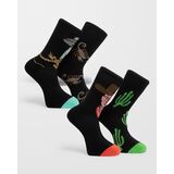 VOLCOM MICKEY MASON Ανδρικές Κάλτσες (2 PACK) - Πολύχρωμο