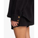 BURTON SWELL BLOUSE Γυναικείο Πουκάμισο - Μαύρο