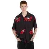 ELEMENT RELAX RESORT Ανδρικό Πουκάμισο - Μαύρο