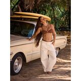 ROXY CLOUDBREAK MID Γυναικείο Παντελόνι - Εκρού