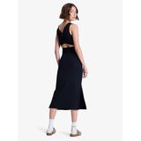 ROXY GOOD KEEPSAKE MIDI Φόρεμα - Ανθρακί