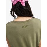 ROXY CRYSTAL SEA Γυναικείο Κοντομάνικο - Λαδί