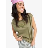 ROXY CRYSTAL SEA Γυναικείο Κοντομάνικο - Λαδί