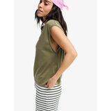 ROXY CRYSTAL SEA Γυναικείο Κοντομάνικο - Λαδί