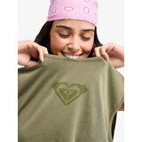 ROXY CRYSTAL SEA Γυναικείο Κοντομάνικο - Λαδί