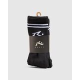 RUSTY COMP MID CALF 4-SOCK PACK - Μαύρο
