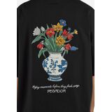 PEGADOR MODRA HEAVY OVERSIZED Γυναικείο Κοντομάνικο - Μαύρο