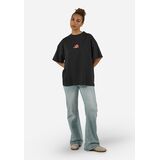 PEGADOR MODRA HEAVY OVERSIZED Γυναικείο Κοντομάνικο - Μαύρο