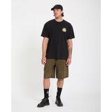 VOLCOM  DOUBLE FANTASY Ανδρικό Κοντομάνικο - Μαύρο