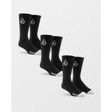 VOLCOM FULL STONE  Ανδρικές Κάλτσες (3PACK) - Μαύρο