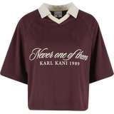 Karl Kani OG SHADOW PINSTRIPE SOCCER JERSEY Γυναικείο - Μπορντό