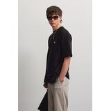 PEGADOR SIGNAR SLUB TERRY OVERSIZED Ανδρικό Κοντομάνικο - Μαύρο