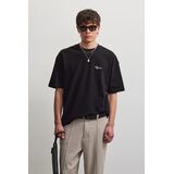 PEGADOR SIGNAR SLUB TERRY OVERSIZED Ανδρικό Κοντομάνικο - Μαύρο